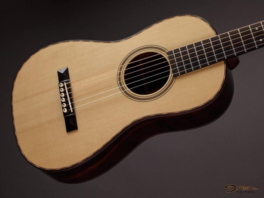 2016 Bourgeois Victorian Piccolo Parlor, Brazilian Rosewood/Adirondack