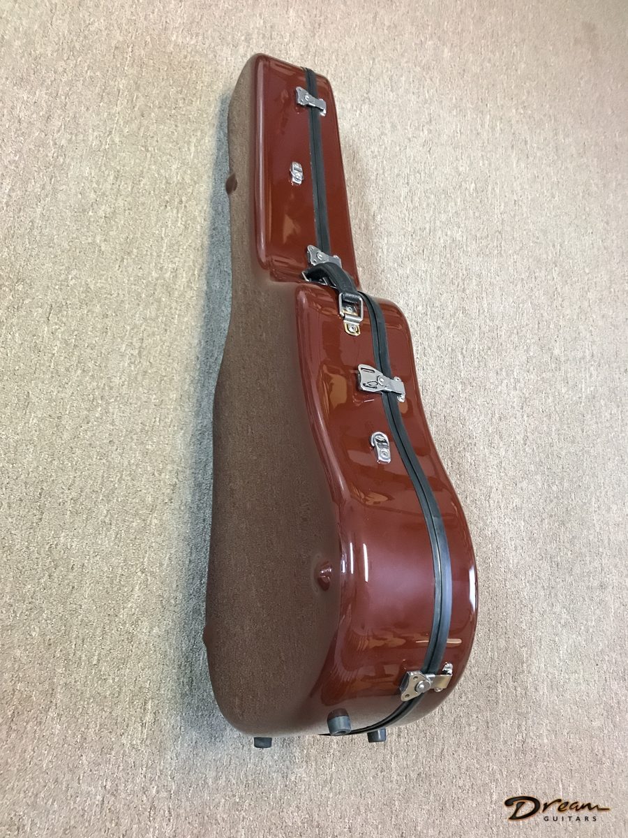 Karura Dreadnought Guitar Carbon Fiber Flight Case Cocoa Brown/Brown