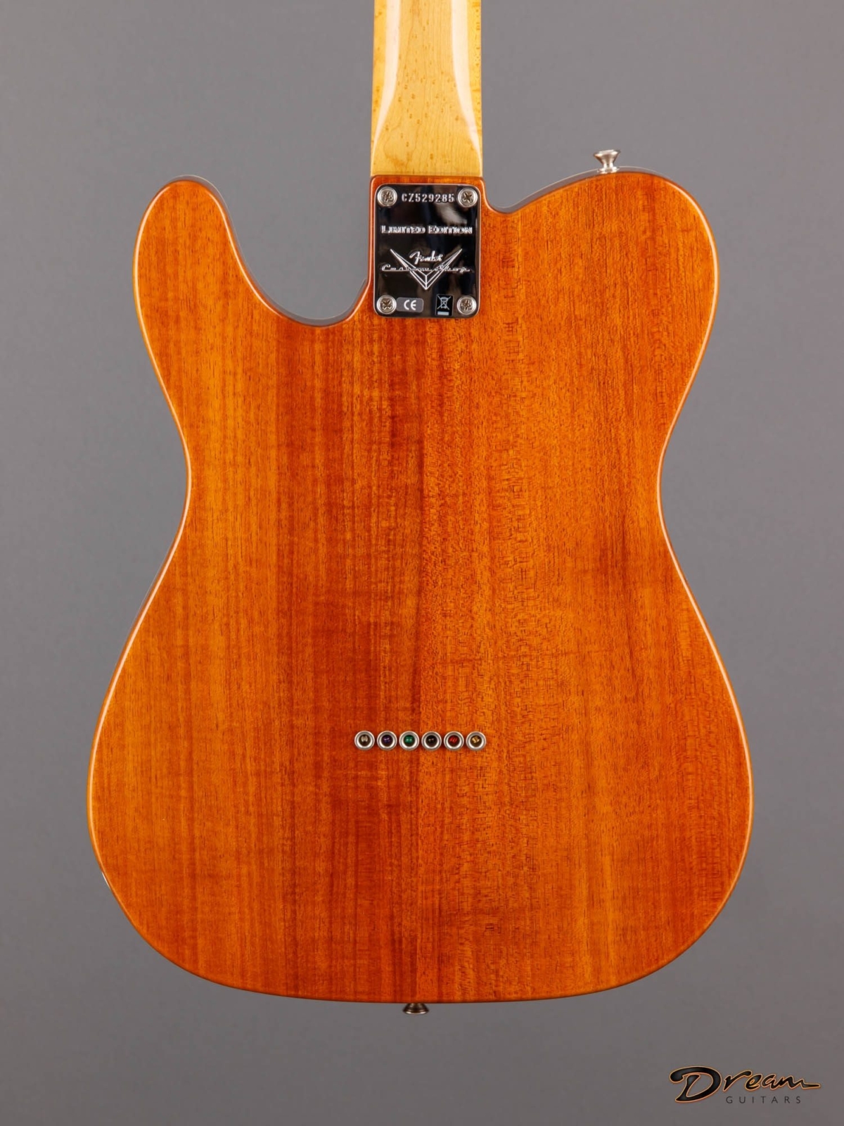 2016 Fender Thinline Telecaster Custom Shop, Tasmanian Blackwood/Koa Dream Guitars