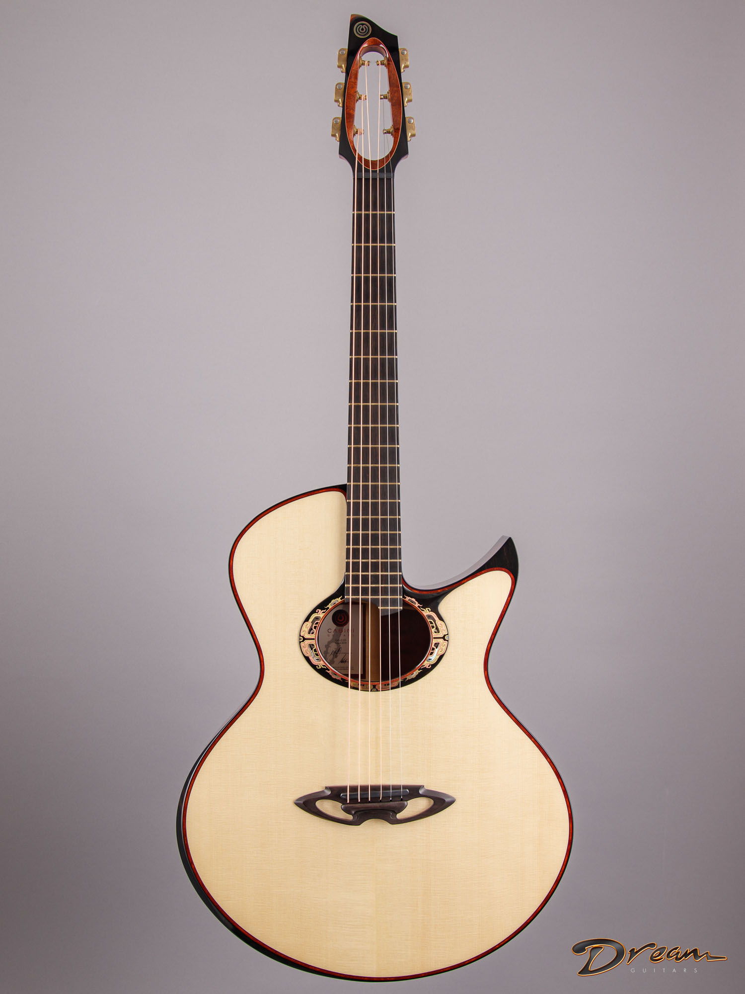 ギター Dream Dream Guitars - 2024 Riviere OM, Indian Rosewood/Swiss Spruce